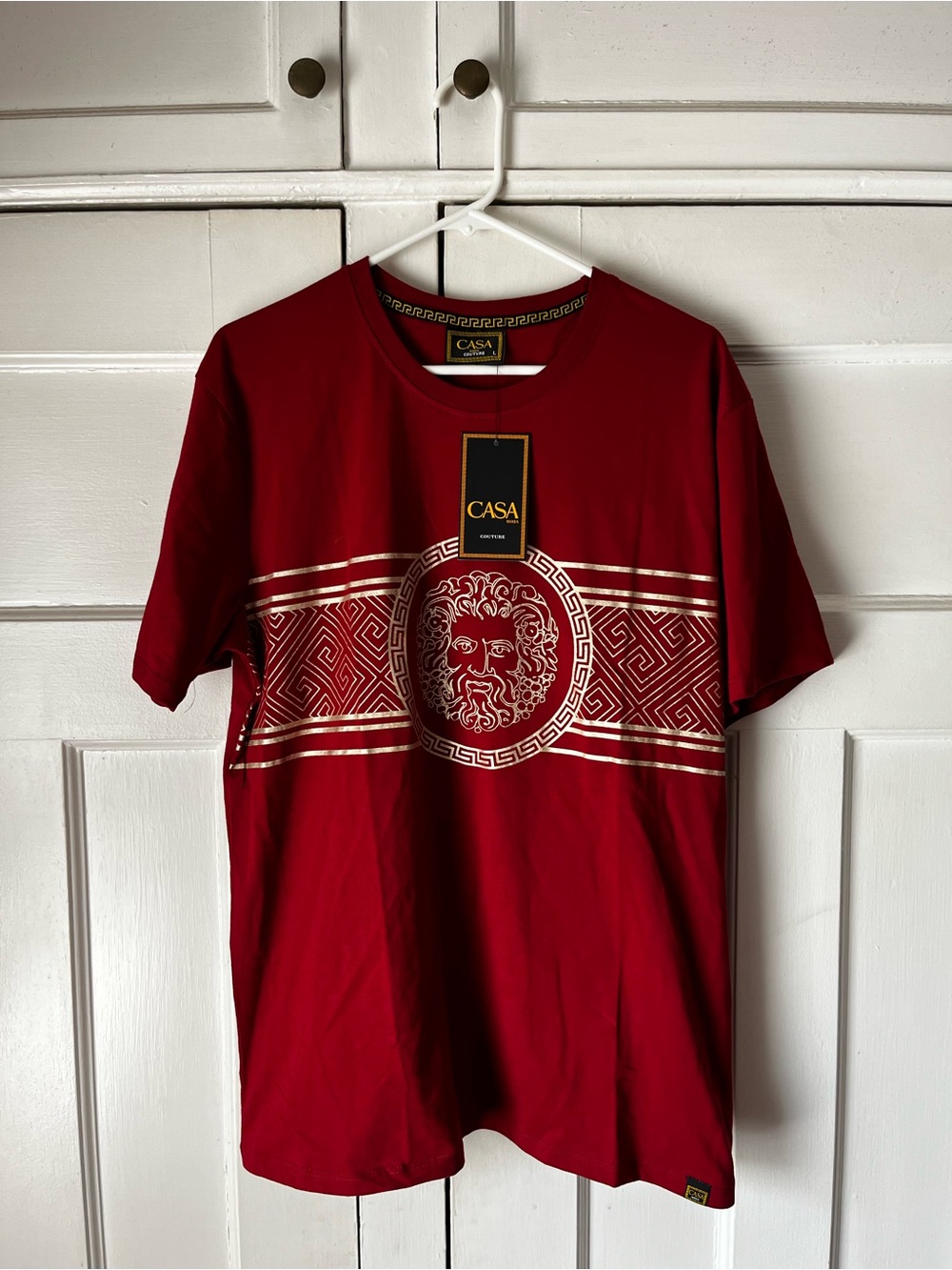 Casa Moda Greek Medusa - Men’s Size L